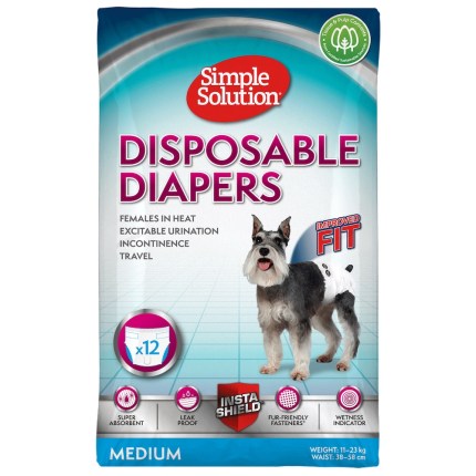 Simple Solution Disposable Diaper for Dogs